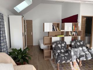 Studio lumineux avec terrasse et jardin proche de Caen - 7