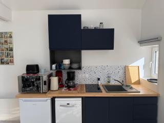 Studio lumineux avec terrasse et jardin proche de Caen - 4