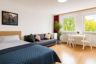 Quiet & Modern Studio near Tram & River Lech - 0