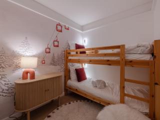 Morzine: Apt 6 pers, 3 chambres, parking, piscine été - FR-1-754-91 - 2