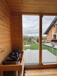 TOP moderne FeWo - Alpakahof zum Himmelreich, traumhafte Lage, Terrasse mit Weitblick, kostenfreier Parkplatz, Nähe Kurklinik, optional Sauna - 6