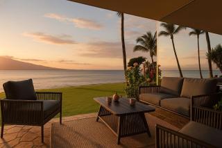 Oceanfront Lauloa 106 - Ground Floor, Modern Renovation, Split-AC, Walk to Beach - 9