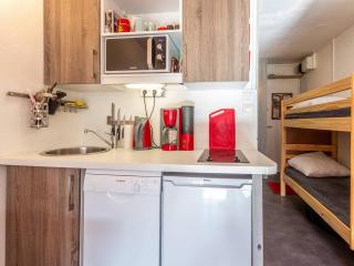 Studio rénové à Plagne Centre, accès direct pistes de ski, balcon, parking gratuit - FR-1-351-79 - 1