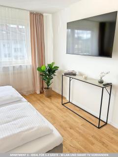 Basilisk Homes - in Grenzach-Wyhlen bei Basel - 4 x Moderne Fewos je 1bis2, 1bis4 oder 1bis6 Pers mit Küche und Balkon oder Terrasse - Parkplätze vorhanden - 0