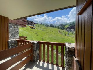 Valmorel: Appt 33m², skis-pieds, animaux admis - FR-1-356-181 - 2
