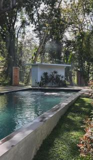 Вилла с бассейном и видом на рисовые поля и джунгли - 9