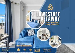 Lowestoft Seaside Escape by Eason Stays, Free Parking next to Sea Front - 0