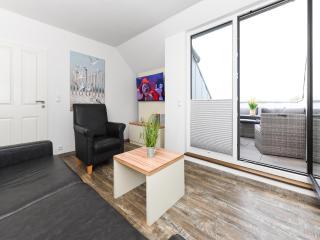 Ferienwohnung Balkon zur Sonnenseite in Bensersiel - 1