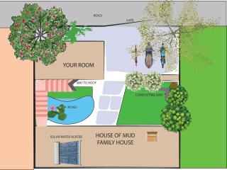 House of Mud Eco Friendly Room - 1