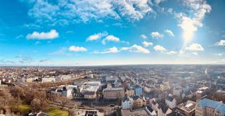 Charmantes Appartement im 25 OG mit Aussicht und 60 Zoll TV - 7