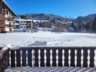 Centre, Pistes à pied, Vue magnifique, Calme, Tout renové, Grande terrasse - 2