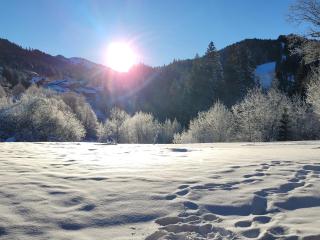 Centre, Pistes à pied, Vue magnifique, Calme, Tout renové, Grande terrasse - 3