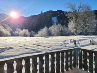 Centre, Pistes à pied, Vue magnifique, Calme, Tout renové, Grande terrasse - 4