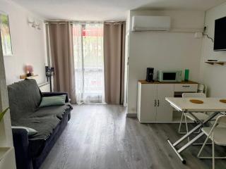 Studio cv 4p, parking privée cosy design - 6