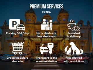 Le Cocon - 5 min to Monaco - Ideal couple or business - Near events - Terrace and balcony - Premium services - Extra parking - 8