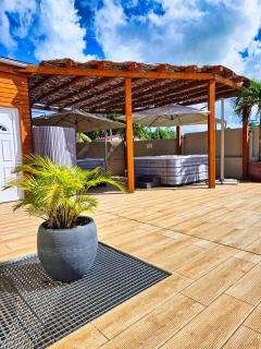 Evasion en plein cœur de la ville T2 Jacuzzis Sauna et piscine au centre de Port-Louis - 4