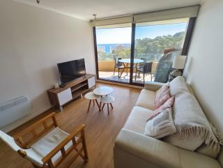 Depto para 5 con vista al mar, bosque y piscina - 8