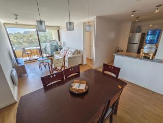 Depto para 5 con vista al mar, bosque y piscina - 4