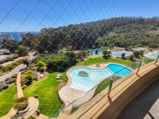 Depto para 5 con vista al mar, bosque y piscina - 3