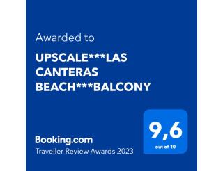 Upscale Las Canteras Beach Balcony - 1