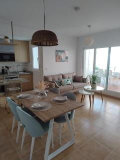 Ático Mojacar Playa 1ª Linea - Piscina abierta todo el año, Wifi, Garaje, Golf cerca - 1