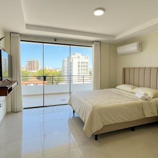 Charming Studio with Terrace in Equipetrol - 0