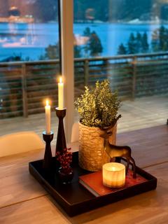 Delikat, moderne og komfortabel hytte med panoramautsikt over Nisser - 3