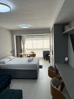 Estúdio de Luxo - Vista Incrível - 9