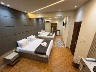 Blue Scarab Pyramids View - 9