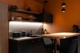 Suite Spa Privée Luxueuse avec Sauna, Balnéothérapie et Ciel Étoilé - Terrasse, Vidéoprojecteur - 4