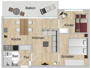 Altenauer Traumsicht mit Balkon - 7