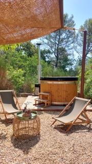 Cabanon Tihou bain nordique privatif petit déjeuner gourmand piscine - 9