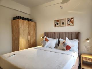 The Harmony - 1BHK Apartment in Candolim with Pool, Parking and Modern Amenities - Candolim - 9