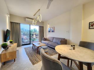 The Harmony - 1BHK Retreat - Pool, Parking, 5min to Candolim Beach, North Goa - 7