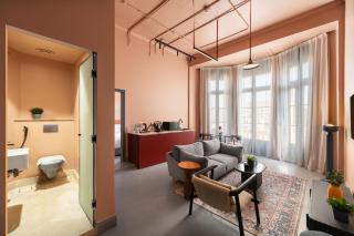 grey l studio apartments Downtown Cairo Bidair House - 8