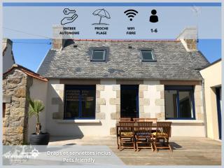 Ker Moumousse - Maison bretonne, élégante, conviviale, 5 min plage - Trébeurden - 0