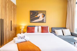 Fantastic Studio - Full Canal & Cleveland Views - 5 min walk from Cleveland, ADGM and Galleria - Perfect for Corporate Travelers - Big Balcony - Heart of Maryah Island - 3