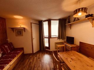 Appartement pour 4 à Vallandry, accès direct aux pistes, balcon, animaux admis - FR-1-757-101 - 0