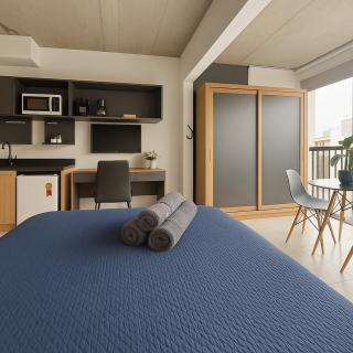 Vn Ueno Lindos Studios na Bela Vista - Próximo Sírio - 4