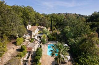 Fabuleux "mas" en pierres a cote de Fayence avec sa grande piscine, capacite 8 pax, 5000m2 de jardin, animaux domestiques bienvenus - 7