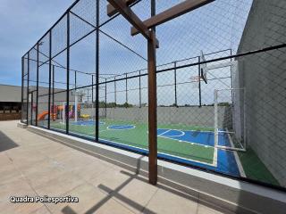 Apt 2 quartos em Club Residence com piscina, sauna e academia - 6