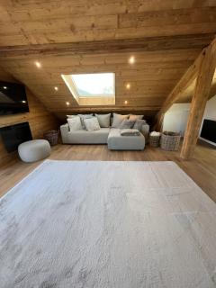 Splendide appartement style chalet classé 4 étoiles, terrasse face à la montagne - 2