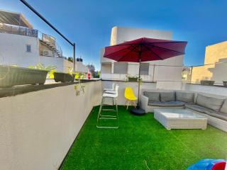 דירת גג חדשה ליד הים והשוק Vip - 9