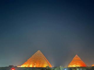 Aziz Egypt Pyramids View - 0