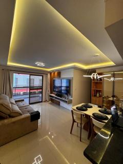 Apê com Piscina e Garagem a 200m da praia das Dunas - 0