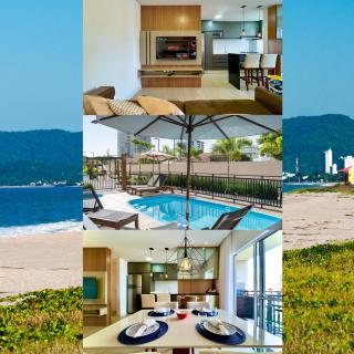 Apto Bal Picarras 150M PRAIA com PISICNA, sacada com CHURRASQUEIRA privativa, AR CONDICIONADO Wi Fi, PORTARIA 24h,vaga privativa de GARAGEM - 0