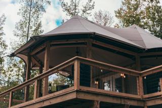 Luxuring Glamping Tent - The Dog Wood - Near Tryon International Equestrian Center - Wheat Creek Outpost - 7