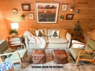 Timber Haven - Cozy A-frame Hot Tub Fireplace - 2