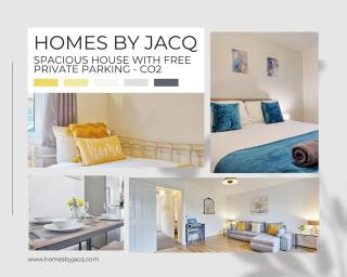 Spacious 4 Bed - Sleeps 9 - Free Parking - 0