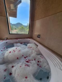 Chalé Som da Sete Quedas Hidromassagem, Lareira e Vista para as Montanhas - 0